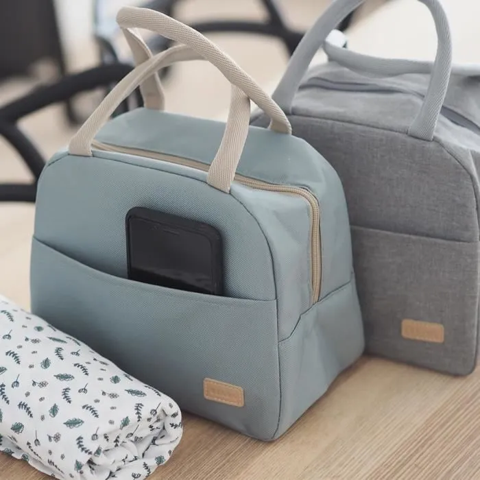 Beaba Sac Repas Isotherme, Vert Sauge - Conservation Chaud/Froid Plusieurs Heures, Poche Principale Grande Beaba Sac Repas Isotherme, Vert Sauge - Conservation Chaud/Froid Plusieurs Heures, Poche Principale Grande