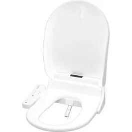 SFA Saniseat - Abattant WC lavant et séchant, douchette double buses et séchage air chaud, compatible cuvettes standards