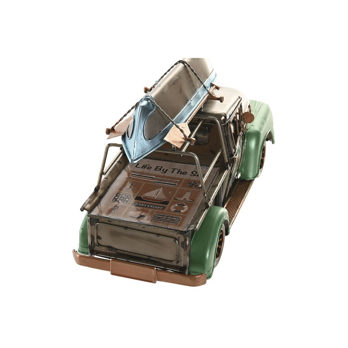 Figurine Décorative Home ESPRIT Vert Argenté Vintage Camionnette 30 X 13 X 16 CM