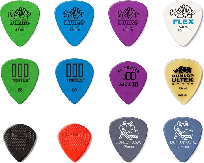 DUNLOP - Pack Variety Electric de 12 pièces - Cordes de guitare électrique DUNLOP - Pack Variety Electric de 12 pièces - Cordes de guitare électrique