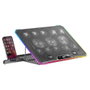 Mars Gaming MNBC13 Base Refroidissement Portable 17" 13 Ventilateurs LCD USB 2.0 Noir Aluminium ABS