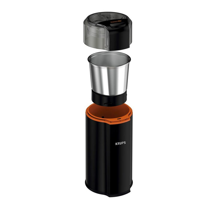 Krups GX332810 Moulin électrique Noir 175 W 90 g Krups GX332810 Moulin électrique Noir 175 W 90 g