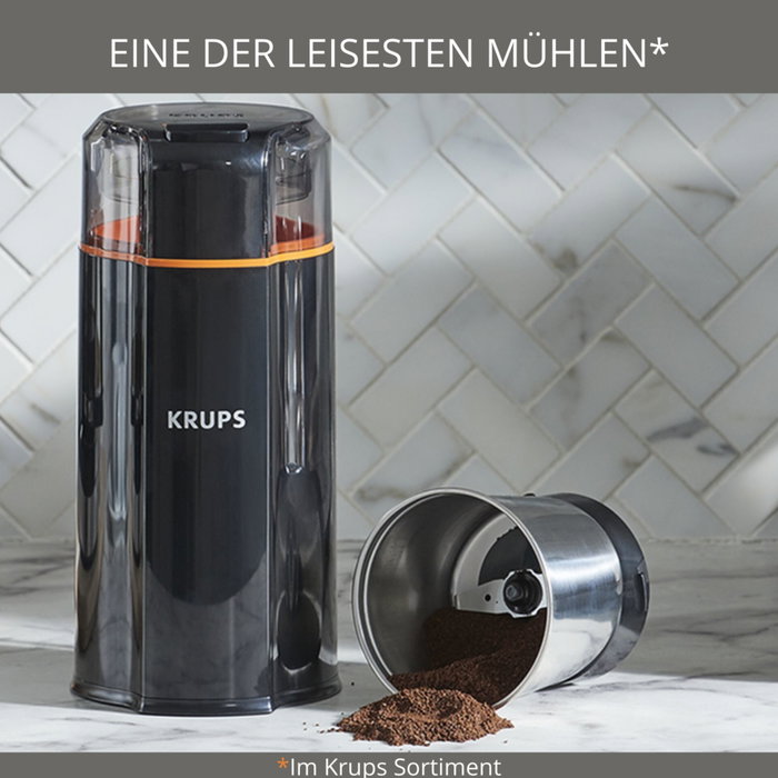 Krups GX332810 Moulin électrique Noir 175 W 90 g Krups GX332810 Moulin électrique Noir 175 W 90 g