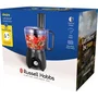 Russell Hobbs Processeur Alimentaire Desire Matte Charcoal 600W 2 Vitesses + Pulse Noir