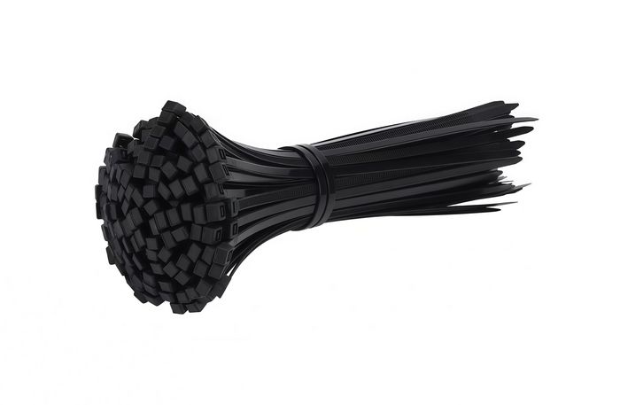 MicroConnect Serre-câbles Noir 203mm x 3,5mm (100 pièces)