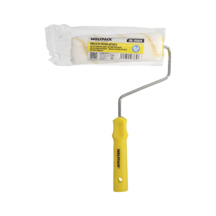 WOLFPACK LINEA PROFESIONAL Rouleau de peinture antigoutte 180 x 40 mm WOLFPACK LINEA PROFESIONAL Rouleau de peinture antigoutte 180 x 40 mm