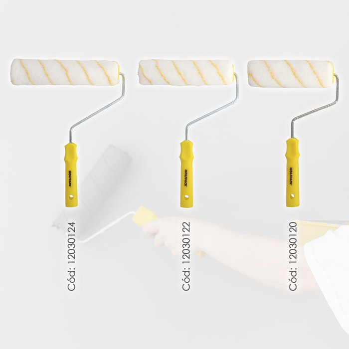 WOLFPACK LINEA PROFESIONAL Rouleau de peinture antigoutte 180 x 40 mm WOLFPACK LINEA PROFESIONAL Rouleau de peinture antigoutte 180 x 40 mm