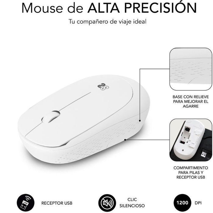 Souris et Tapis de Souris Gaming Subblim SUBMP-03HP002 Violet Pourpre