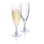 Luminarc Flûte à Champagne Elegance en Verre 17 cl