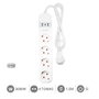 GSC Evolution Multiprise Intelligente Wi-Fi/Bluetooth 4T + 2 USB + Type-C