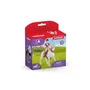 Schleich 42540 - Figurine Cavalière Sofia et Blossom, Coffret Horse Club avec 10 éléments dont un cheval Andalou et sa cavalière