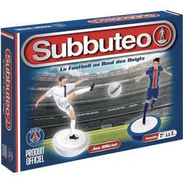 MEGABLEU Subbuteo Paris Saint-Germain - Jeu de société football - Version française - À partir de 7 ans