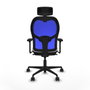 Piqueras y Crespo Chaise de Bureau 3D036N2 Blanc