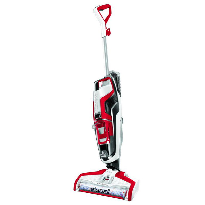 Bissell CrossWave 3-en-1 Aspirateur-Balai-Laveur à Main Rouge 22034 Bissell CrossWave 3-en-1 Aspirateur-Balai-Laveur à Main Rouge 22034
