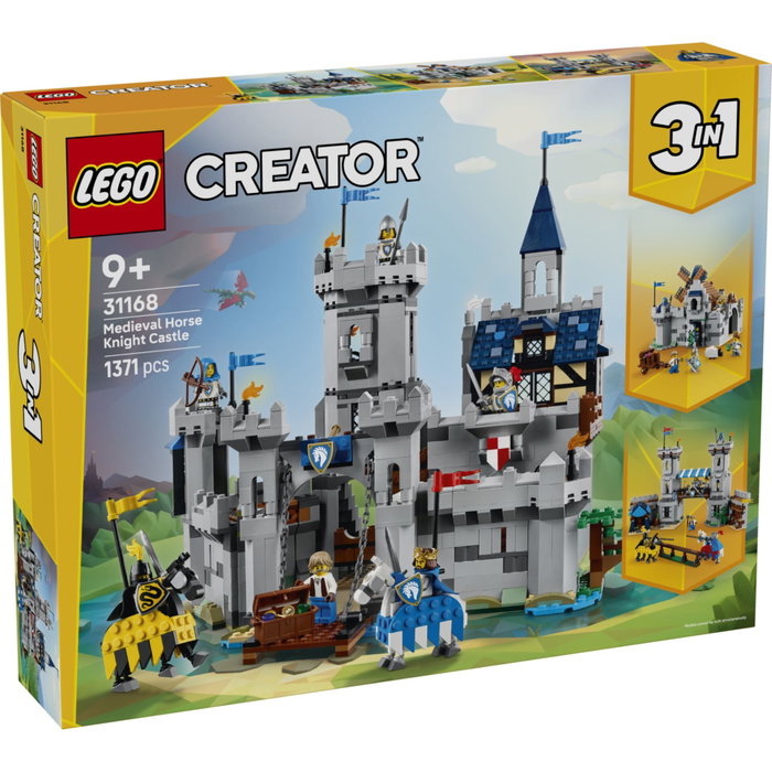 LEGO Creator 3-en-1 31168 Le Château Médiéval des Chevaliers