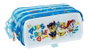 SAFTA Porte-tout Patrouille de Chiots Paw Patrol - Sac à dos 3 compartiments avec zip - 21.5x8x10 cm - Adaptable aux chariots