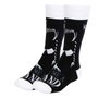 Cerda Lot de 3 Paires de Chaussettes Wednesday Modèle T3643 Taille 36-43 - Sans Couleur Défini - Adulte