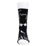 Cerda Lot de 3 Paires de Chaussettes Wednesday Modèle T3643 Taille 36-43 - Sans Couleur Défini - Adulte
