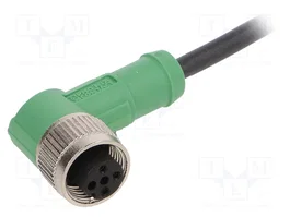 PHOENIX CONTACT SAC-3P-1,5-PUR/M12FR Câble pour capteurs M12 femelle 3 broches angulaire 1,5m