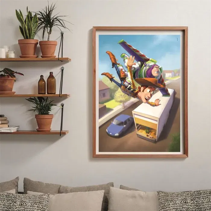 Clementoni Compact 1000 Pièces - Puzzle 70 x 50 cm Toy Story avec Poster, Boîte Compacte