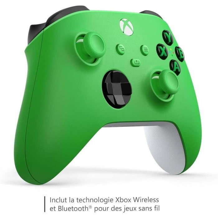 Microsoft Manette de jeu sans fil Xbox Velocity Green Microsoft Manette de jeu sans fil Xbox Velocity Green