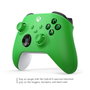Microsoft Manette de jeu sans fil Xbox Velocity Green