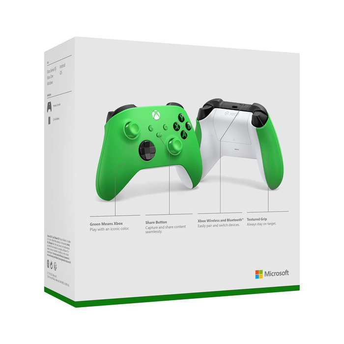 Microsoft Manette de jeu sans fil Xbox Velocity Green Microsoft Manette de jeu sans fil Xbox Velocity Green