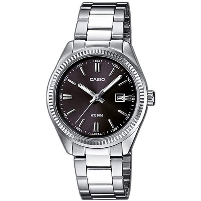 Casio MTP-1302PD-1A1VEF Argenté et Noir Casio MTP-1302PD-1A1VEF Argenté et Noir