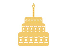 Misskuty Poinçon fin ZAG Anniversaire 60x85mm