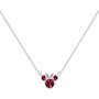 Disney Colgante Minnie et Julio en argent 925 - Bijou pendentif personnage
