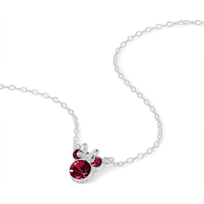 Disney Colgante Minnie et Julio en argent 925 - Bijou pendentif personnage