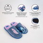 Cerdá Zapatillas de casa abierta stitch T40/41 - Chaussons ouverts pour la maison, point de suture, taille 40-41, couleur bleue