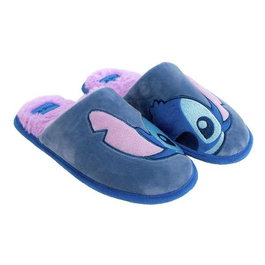 Cerdá Zapatillas de casa abierta stitch T40/41 - Chaussons ouverts pour la maison, point de suture, taille 40-41, couleur bleue