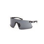 Adidas Sport Lunettes de soleil DUNAMIS SP0090 02A Unisexe Noir Gris Fumé Noir Mat Forme Bouclier Injection 120mm