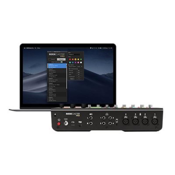 RØDE RodeCaster Pro Station de production pour streaming et podcasts (400405010)