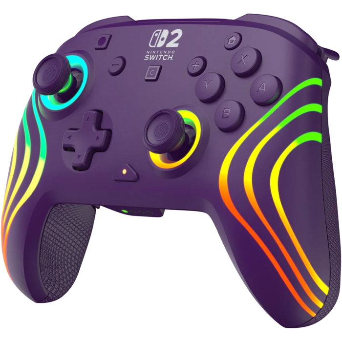Turtle Beach Afterglow Wave Manette Gaming sans fil RGB - Violet Turtle Beach Afterglow Wave Manette Gaming sans fil RGB - Violet