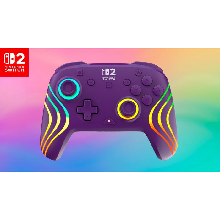 Turtle Beach Afterglow Wave Manette Gaming sans fil RGB - Violet Turtle Beach Afterglow Wave Manette Gaming sans fil RGB - Violet