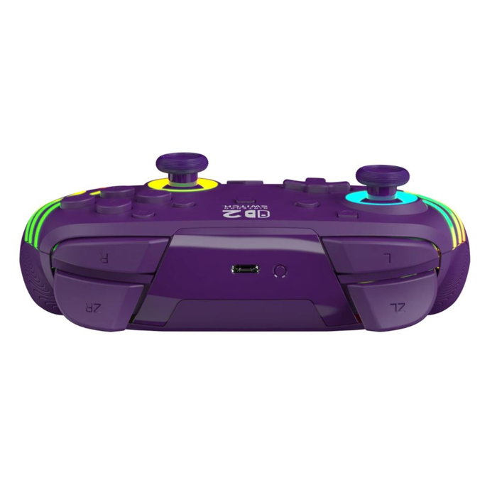 Turtle Beach Afterglow Wave Manette Gaming sans fil RGB - Violet Turtle Beach Afterglow Wave Manette Gaming sans fil RGB - Violet