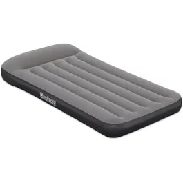 Bestway Matelas Gonflable 1 Personne Tritech Twin Réf. 671BQ avec Pompe USB Intégrée et Oreiller - Dimensions 1,88 m x 99 cm x 30 cm - Charge Max 150 kg