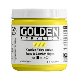 Golden Jaune Cadmium Moyen Heavy Body 237 ml