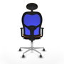 Piqueras y Crespo Chaise de Bureau avec Appui-tête 1D086G1 Orange
