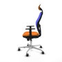 Piqueras y Crespo Chaise de Bureau avec Appui-tête 1D086G1 Orange