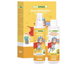 Nosa Étui Anti-Poux Attack (2 Pièces) - Lotion 150 ml + Shampoing 150 ml