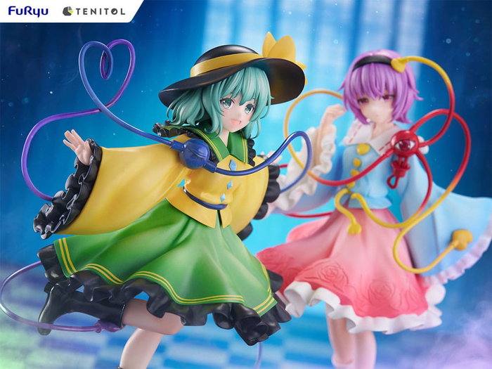 Touhou Project statuette PVC Tenitol Koishi Komeiji & Satori Komeiji 22 cm Touhou Project statuette PVC Tenitol Koishi Komeiji & Satori Komeiji 22 cm