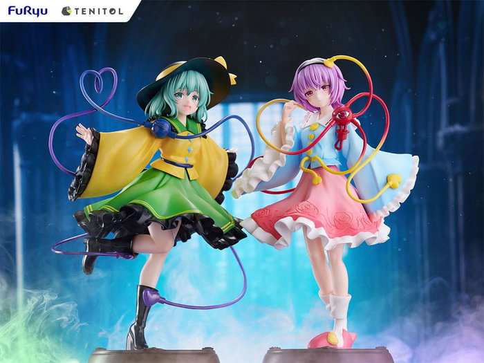 Touhou Project statuette PVC Tenitol Koishi Komeiji & Satori Komeiji 22 cm Touhou Project statuette PVC Tenitol Koishi Komeiji & Satori Komeiji 22 cm