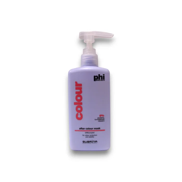 Subrina Professional Phi After Color Masque crème pour traitement des cheveux 500 ml Subrina Professional Phi After Color Masque crème pour traitement des cheveux 500 ml