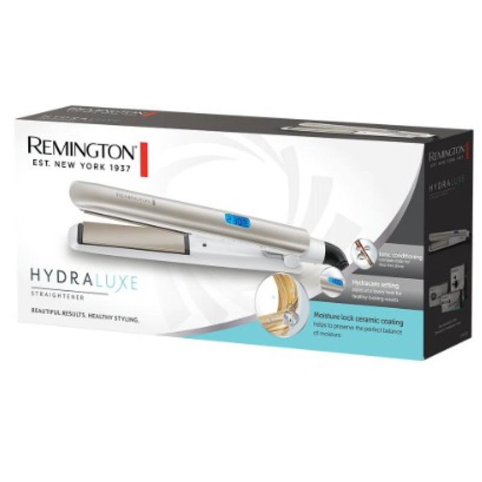 Remington S8901 Lisseur HydraLuxa pour cheveux - Fer à lisser professionnel avec technologie d'hydratation