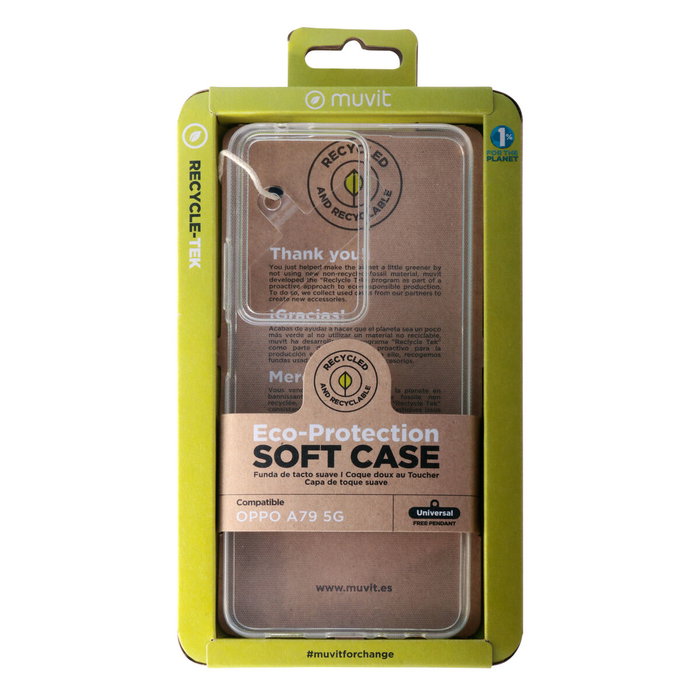 Protection pour téléphone portable Muvit for Change Oppo A79 5G Oppo a79