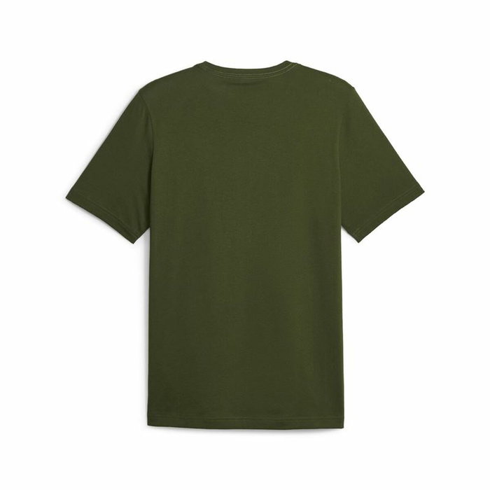 Maillot de Corps de Sport à Manches Coupe Puma Ess+ 2 Col Logo (L)