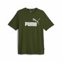 Maillot de Corps de Sport à Manches Coupe Puma Ess+ 2 Col Logo (L)